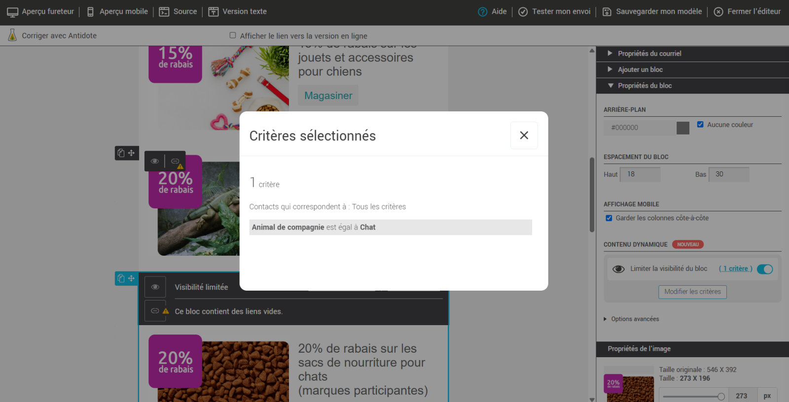 Animal de compagnie est &eacute;gal &agrave; Chat