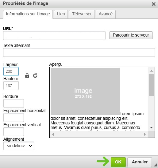 Image ajout&eacute;e