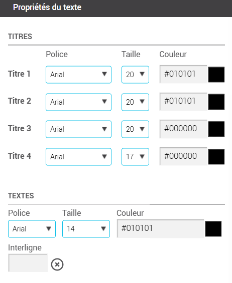Taille-et-police-du-texte-des-liens